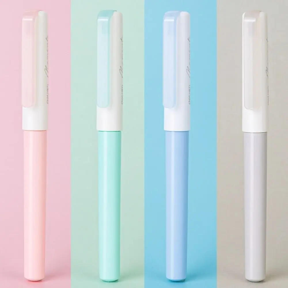 4 Color Smoothly Writing Boxed Fountain Pen Set Replaceable Ink 0.3-0.45mm Calligraphy Pen Set EF Pen Head Signature Pen School