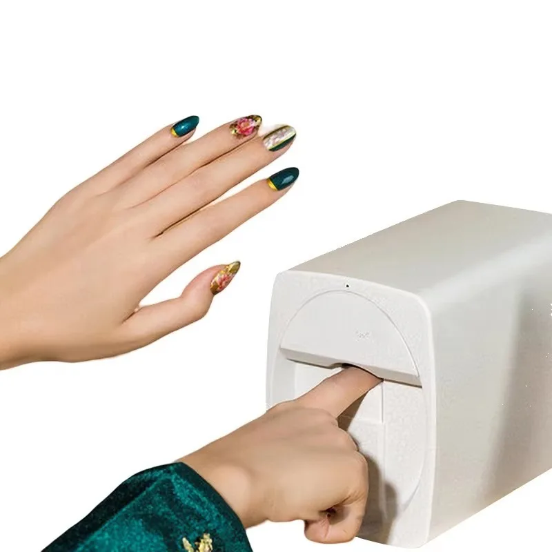 

3D Digital Nail Art Photo Drawing Machine – Top-Sale Automatic Manicure Nail Polish Printer