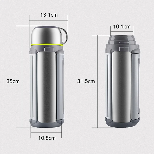 YYHC-Large Capacity Bottle for Hiking Hot Cold Double Walled Vacuum Titanium Insulation Bottle