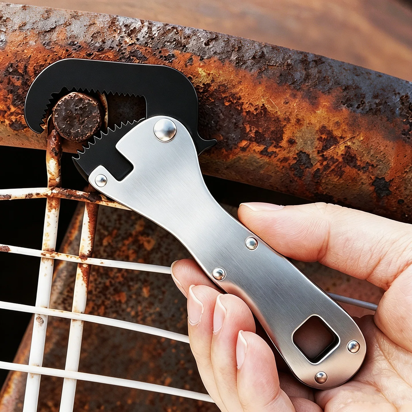 Micro Stubby Wrench 2 In 1 Adjustable Mini Spanner For Tight Spaces DIY Home Plumbing Pipe Vise Motorcycle Repair Hand Tool