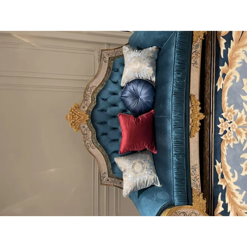 Hot Selling High End Hotel Living Room Sofa Customized High Quality Durable Handmade Sofa Set