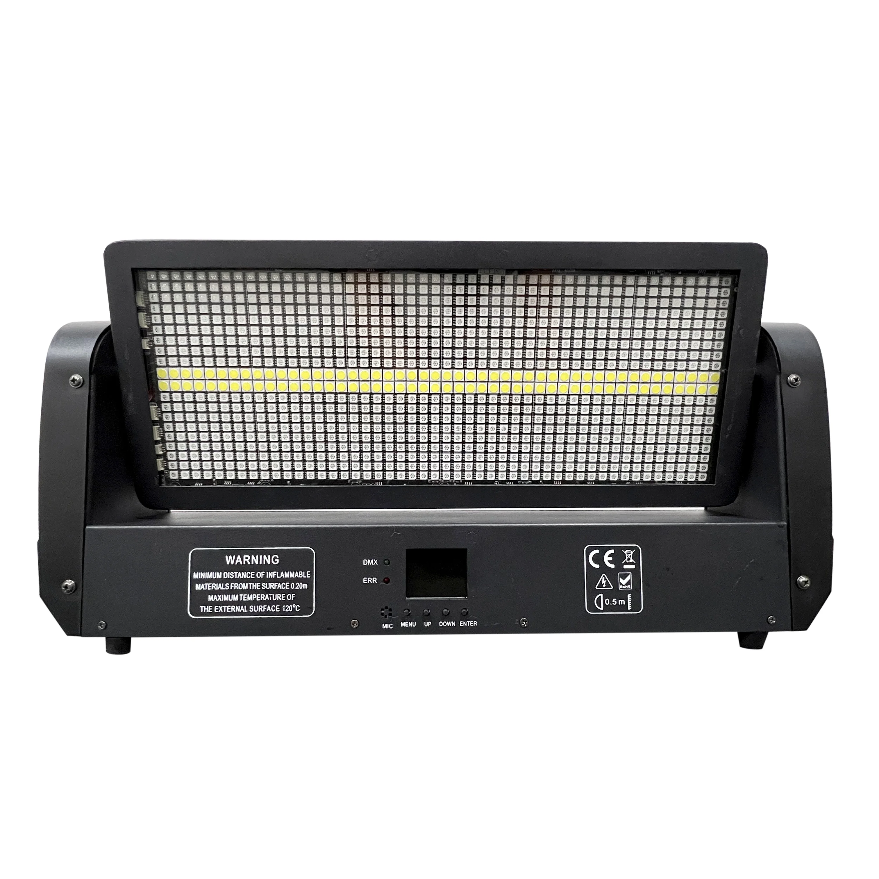 （Minimum purchase quantity 2）New Style Fullcolor Pixel Dj Flash Light DMX512 12 Segments RGBW Moving Head Stage Strobe Light