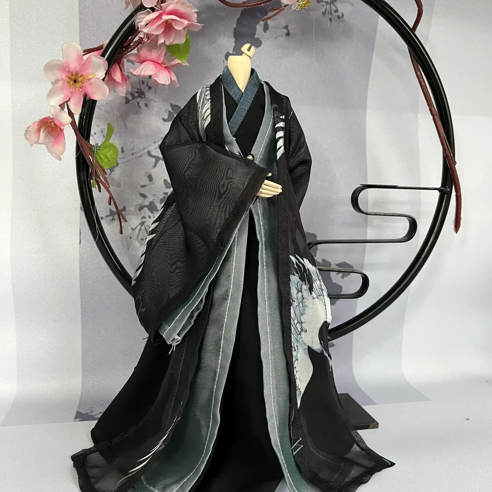 1/6 Doll's Clothes Ancient Chinese Style Clothing Fit To 30cm Male Bjd Doll Dress Up Toys Play House Doll Accessories, No Doll