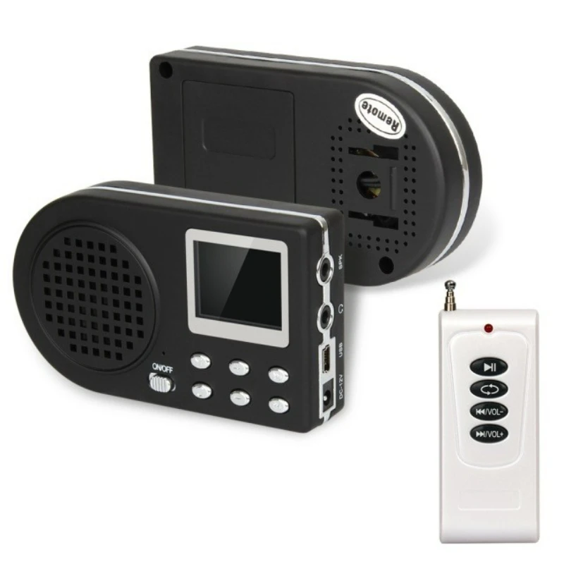 Outdoor Sound Loud Speaker Bird Caller Digital MP3 Player Farm Birdsound Player with Loudspeaker Optional Remote Control