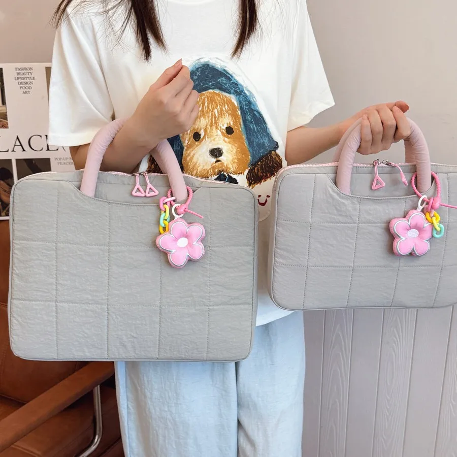 Simple niche high-end laptop bag cloud laptop bag 15.6 inches