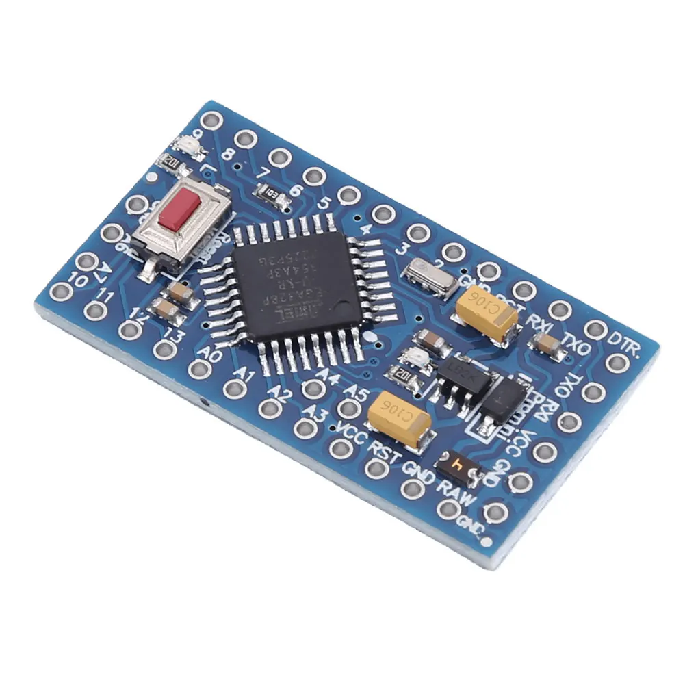 Mini ATMEGA328 3.3V 8MHz ATMEGA328 บอร์ดพัฒนาโมดูลอิเล็กทรอนิกส์ Building Block สําหรับบอร์ดพัฒนา Arduino