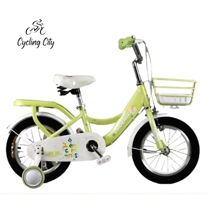 

Cycling City Children's Bicycle Women's 18 Inch Male And Female Primary School Students 3-8-old Princess Bicycle Female Bicycle