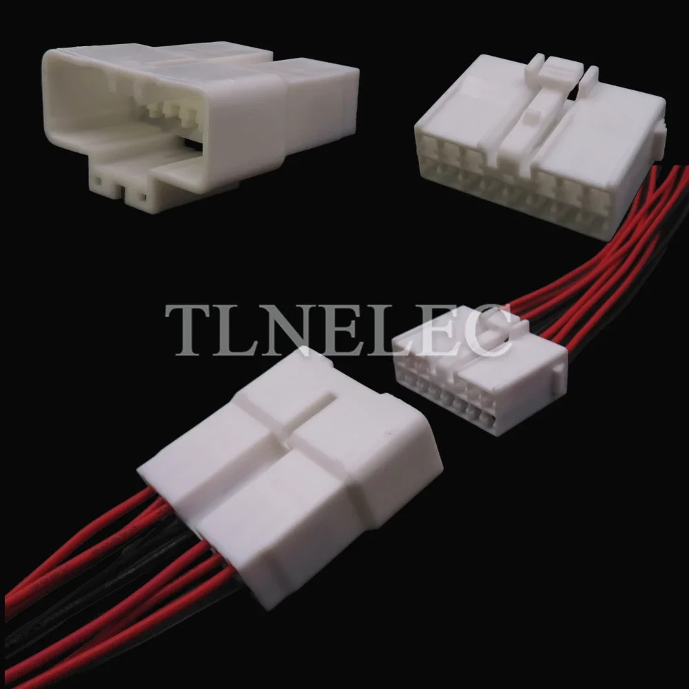 14 Pin Way Car Male Female Wiring Harness Sockets Automobile Unsealed Connector with Wires MG651110 MG641113