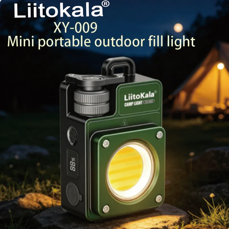 LiitoKala XY-009 Mini Portable Outdoor Fill Light, Ambient Light, Compact Outdoor Handheld Professional DSLR Soft Light, Pocket