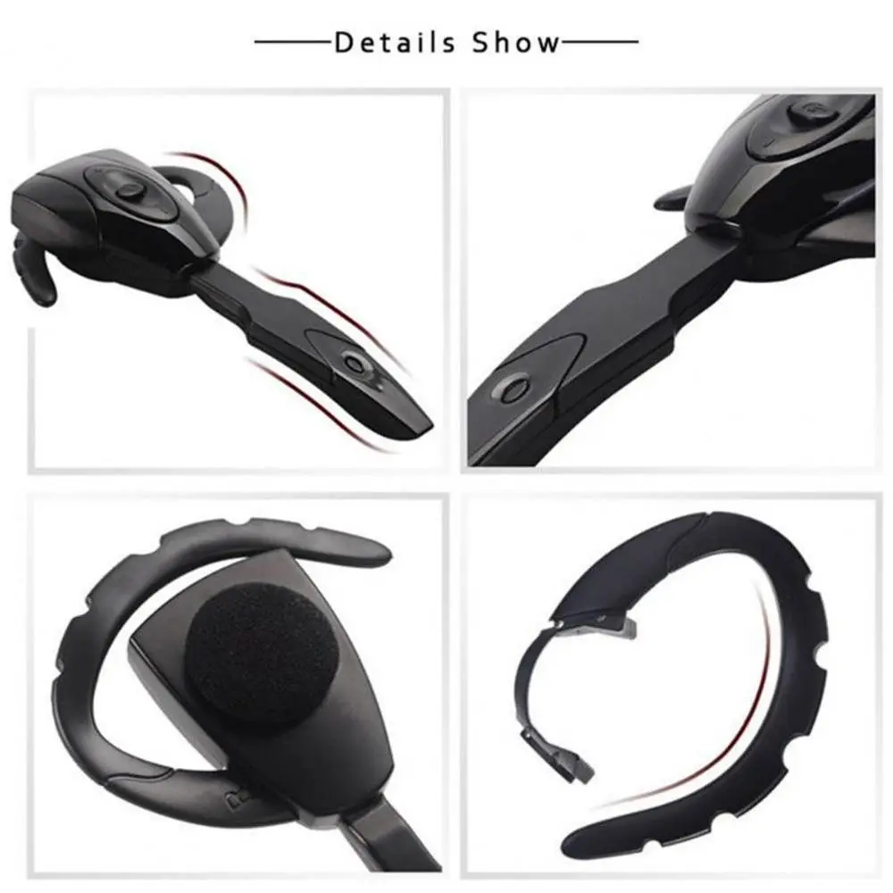 Hook With Microphone Handsfree Wireless Bluetooth Earphones Wireless Headphones Business Bluetooth Headset Bluetooth Headset