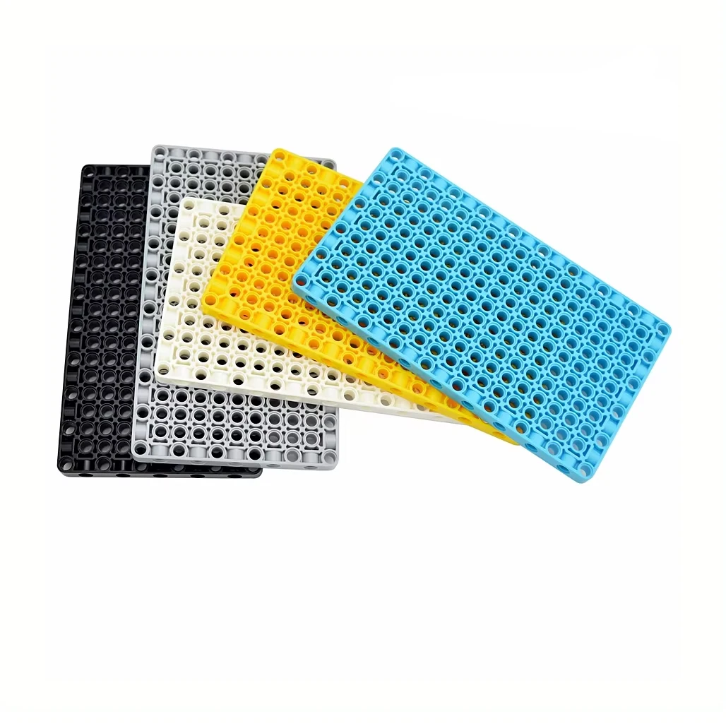 39369 Technologie Bausteine Teile 11x19 Strahl Spezielle Grundplatte Rahmen mit Löchern Montage MOC Ziegel DIY Spielzeug Zubehör