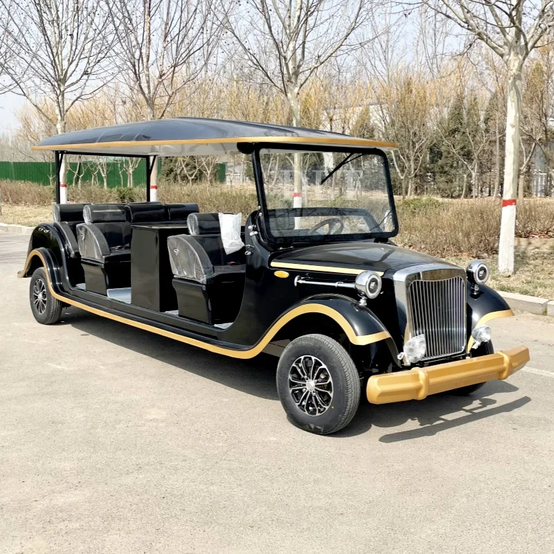

Лидер продаж, Электрический экскурсионный автомобиль, классический автомобиль ретро-дизайна, оптовая продажа, под заказ, литиевая батарея 72 в, античный классический автомобиль