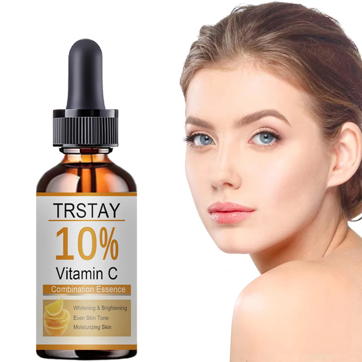 5ML/15ML/30ML/50ML Vitamin C Serum for Face Whitening Facial Serum Hyaluronic Acid Dark Spot Remover Korean Skin Care Products S