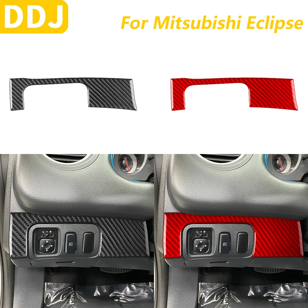 

Для Mitsubishi Eclipse 2006-2012 углеродное волокно, приборная панель, панель переключателя фар, декоративная крышка, автомобильные аксессуары, наклейка