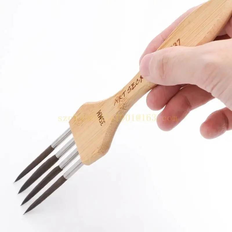 Pennelli per acquerello Pennelli per artisti Pennelli per pittura multi-dente Forniture per disegno, Pennello per pittura acrilica Pennelli per artisti