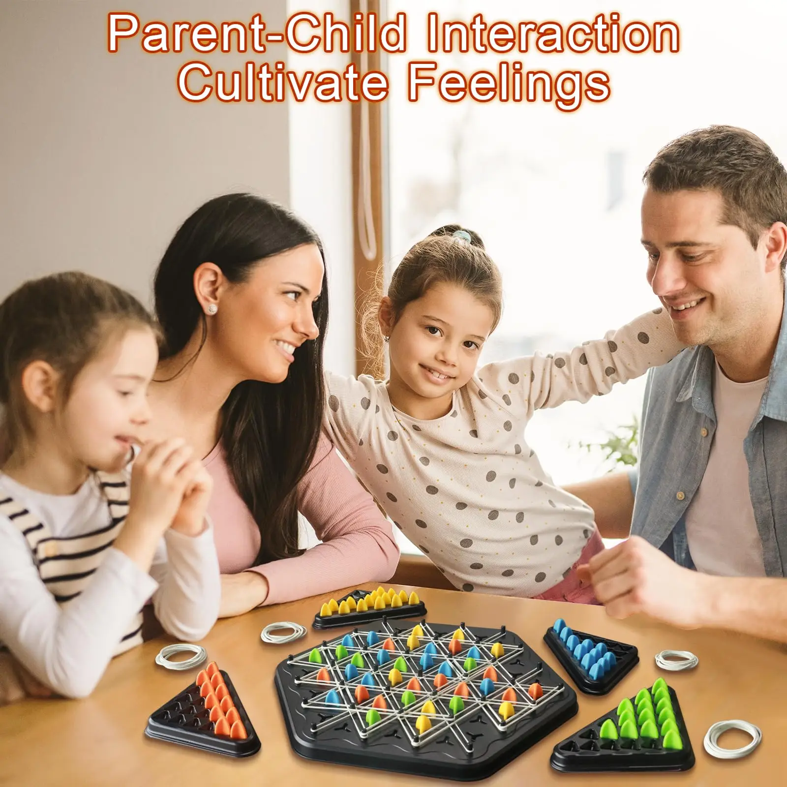 STEM Puzzle Toys para niños de 3 años en adelante, juego de disparos - Juego de mesa de estrategia familiar (2 jugadores)