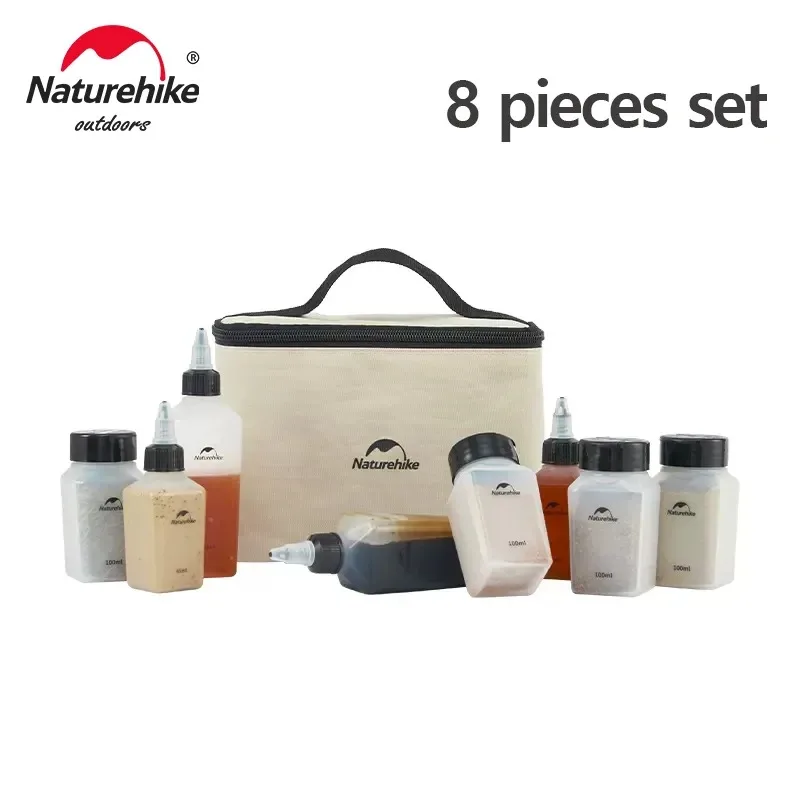 Naturehike Camping Keuken Kruidenpot Camping Buiten Koken BBQ Picknick Kruiden Specerijen Opbergpotten Organisatoren Flessen Set