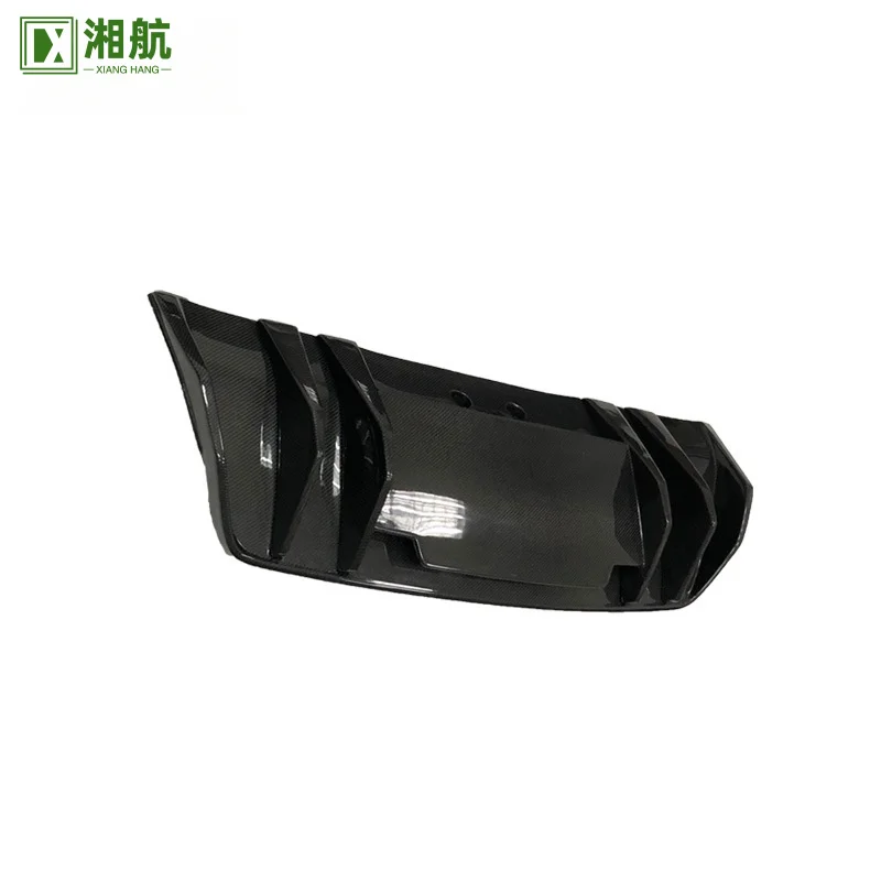 

Подходит для моделей Audi R8 V из 2016-2020 гг., задняя губа из углеродного волокна, задний спойлер, задняя опорная пластина