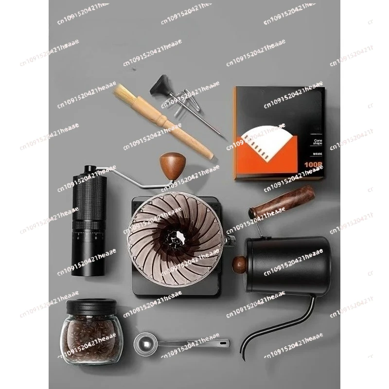 Suitable for Hand Made Coffee Maker Suit Gift Box Hand-Turned Machine Small Household Grinder