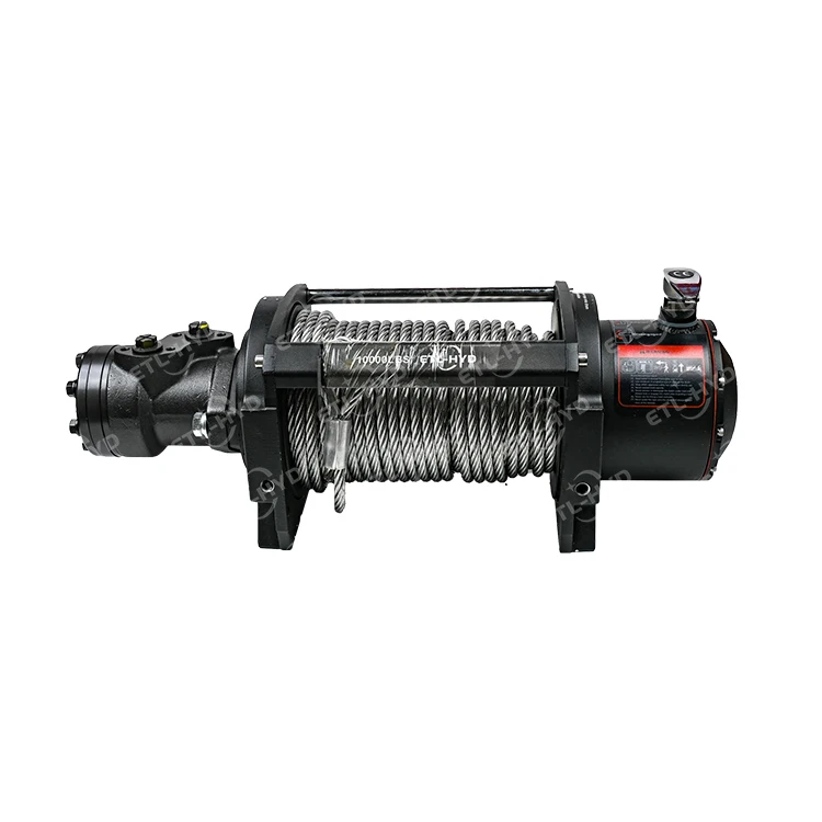 China quality convenient to carry free spooling clutch, 12V / 24V 12000Lbs wire rope Hydraulic car electric winch