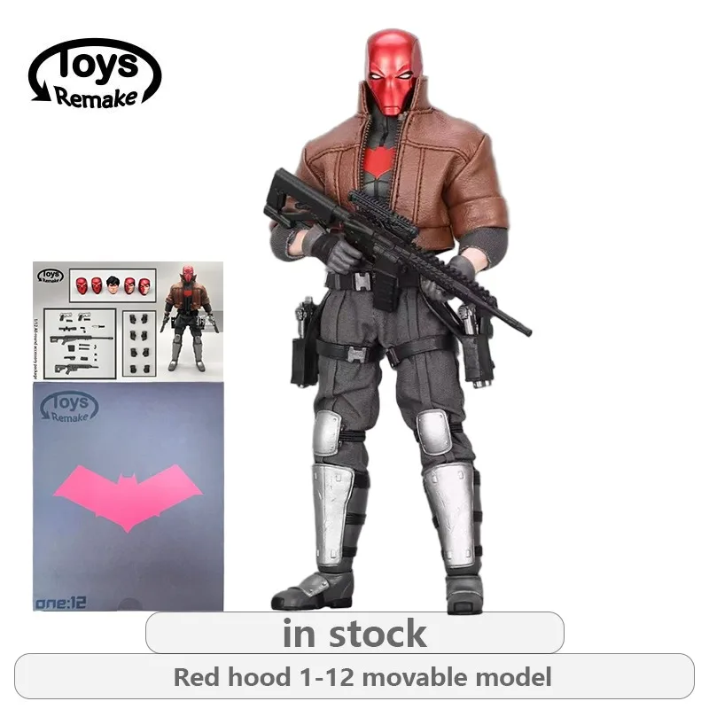 TOYSREMAKE Original  1\12 Dolls Batman Villain Series Red Hood Anime Action Figure Model Toys Movable Model Gifts Fo Boys