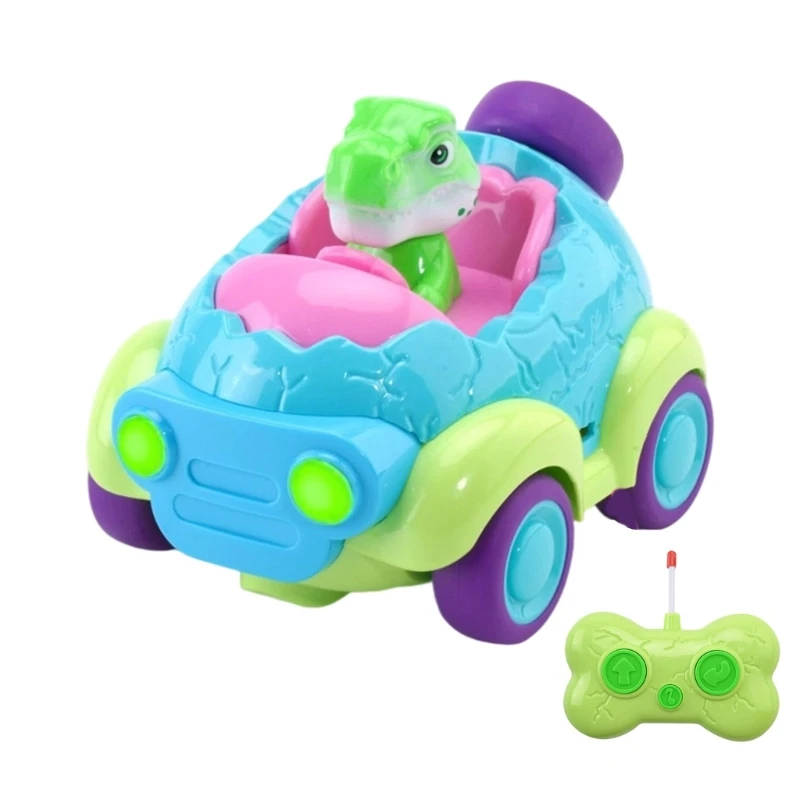 090B Electric Dinosaur Car Toy For Kids with Easy Control Operations and Dynamic Music for Education and Hand Skill
