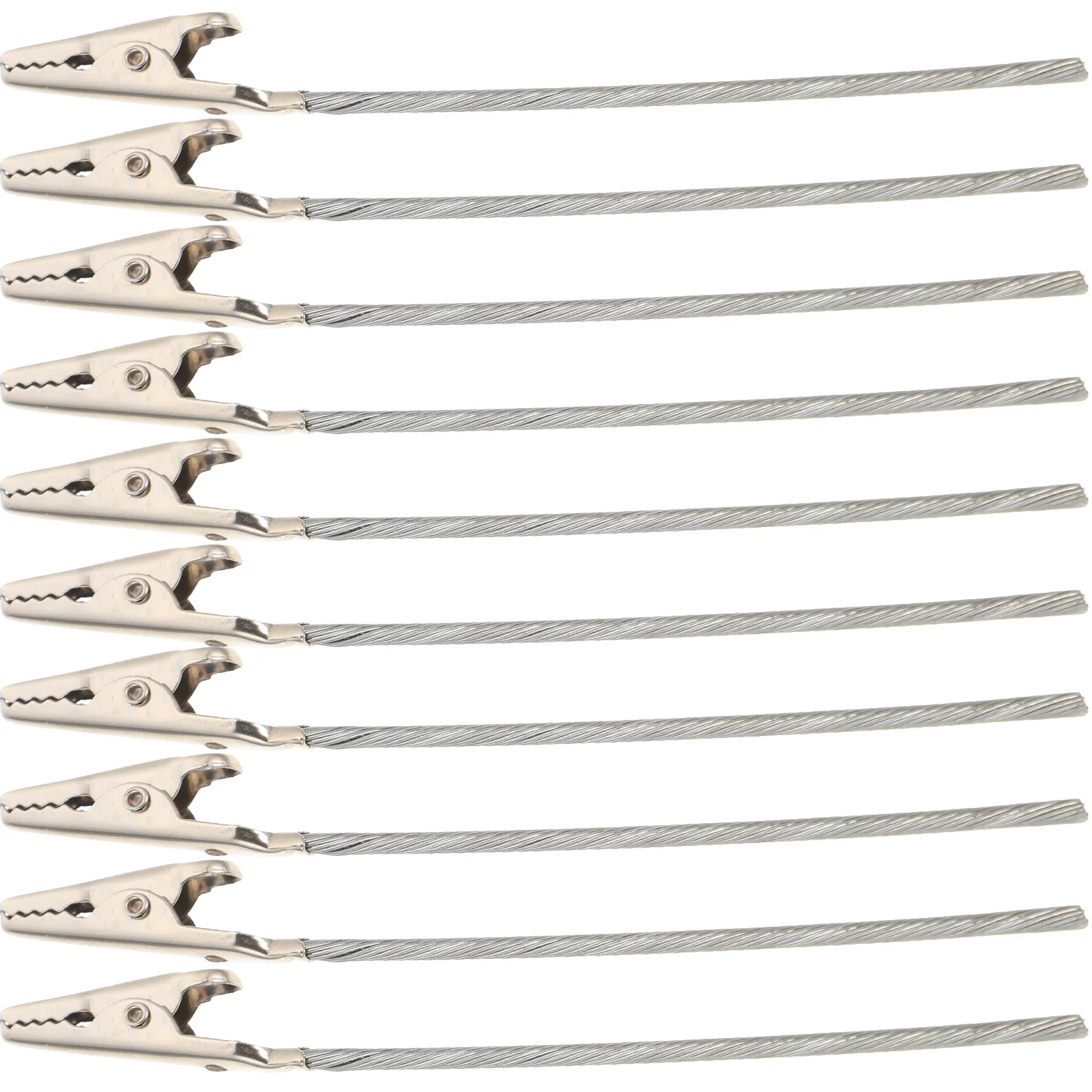 

50Pcs Alligator Clips Metal Wire Photo Clip Holders for DIY Wall Decor Party Wedding Birthday Decoration Display