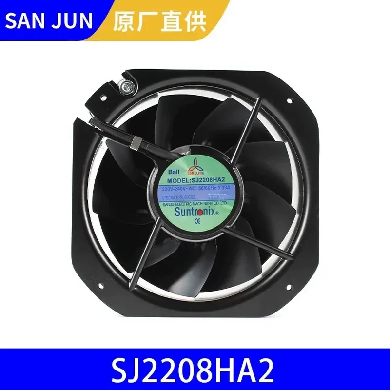 For SJ2208HA2 new genuine SANJUN Sanju 220V 0.38A 22580 control cabinet cooling fan