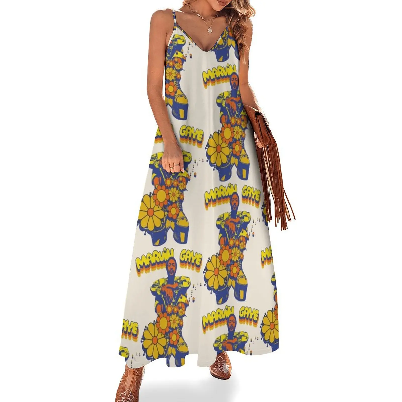 

Marvin Gaye Sleeveless Dress Women dresses summer elegant women's dresses sale