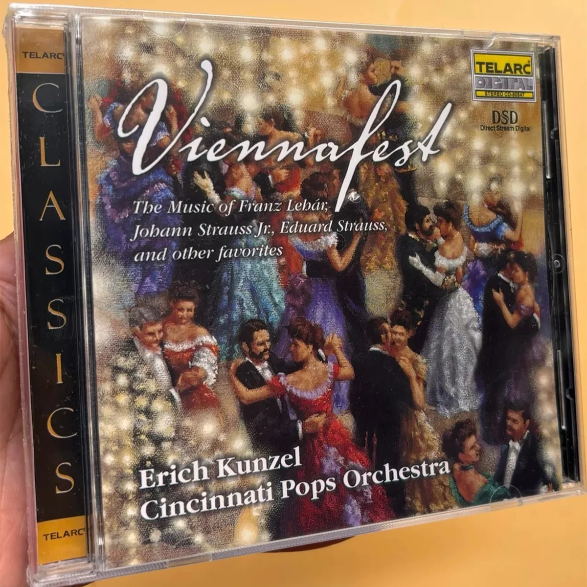 

Classic Cincinnati Pops Orchestra Erich Kunzel Music CD Viennafest Album Music Record Cosplay Walkman Car Soundtracks Box Gifts