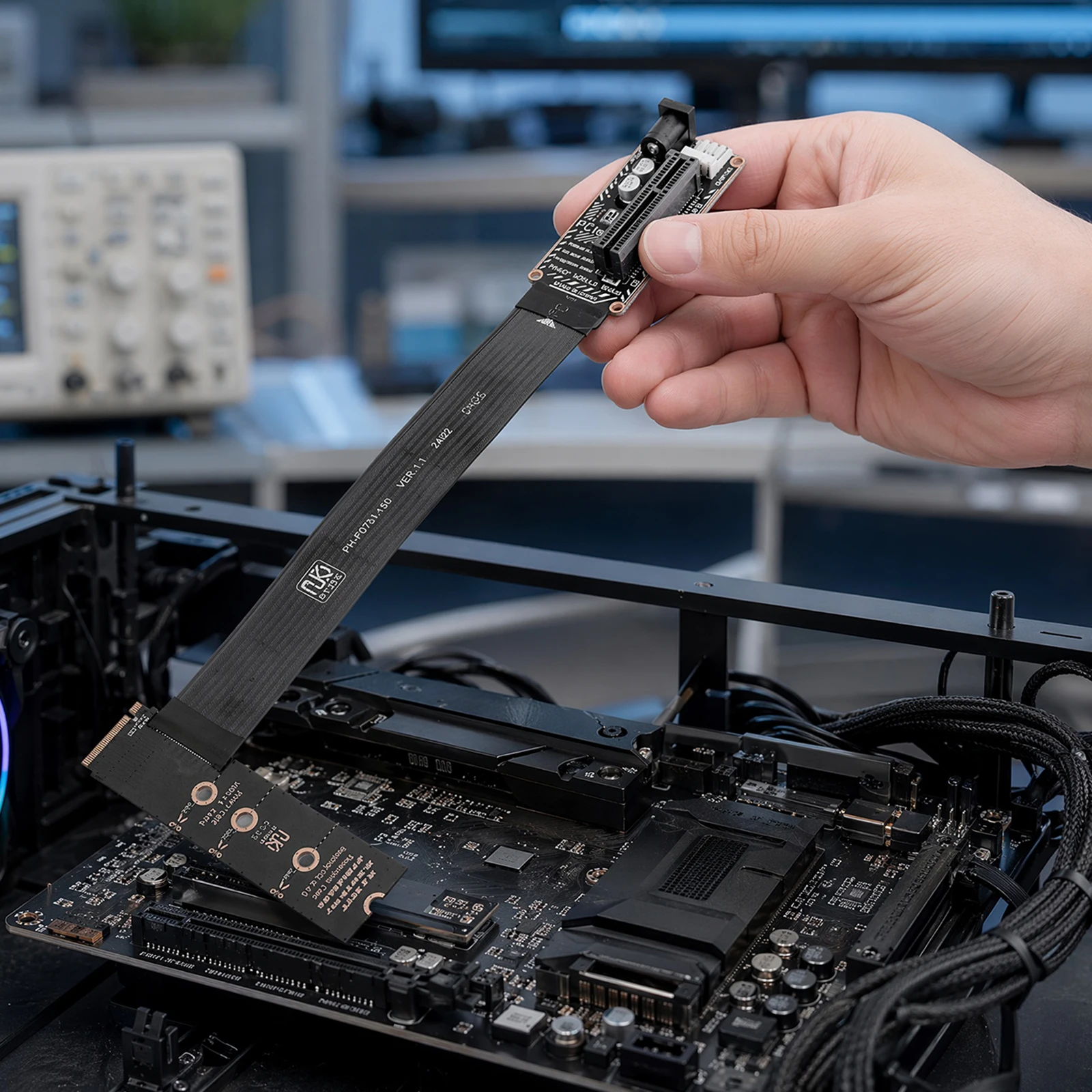Karta rozszerzeń PCIe 4.0 X4 d – Pcie Riser Cable recenzja i cena
