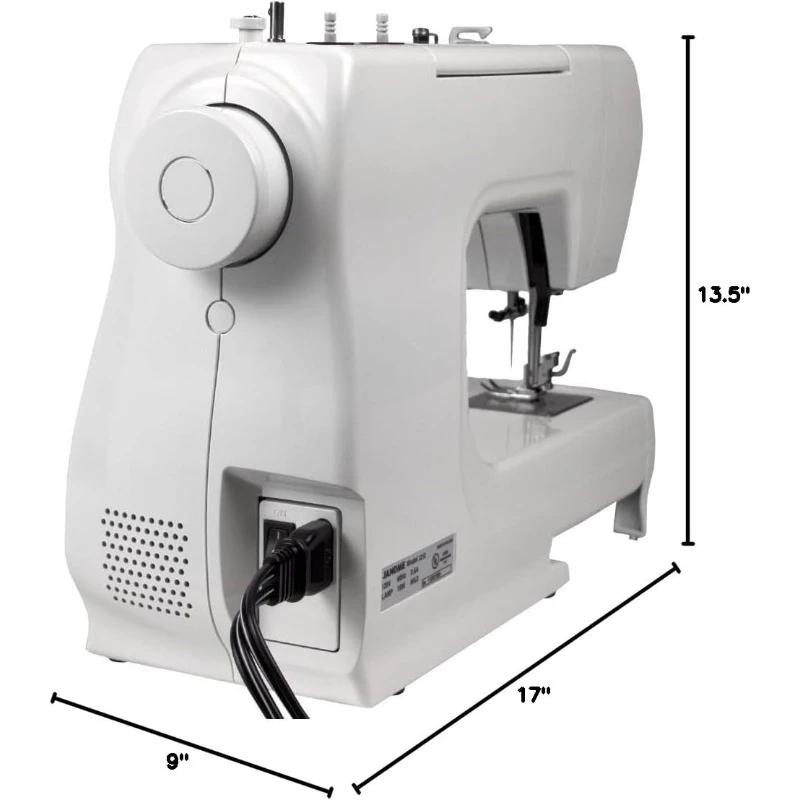 2212 Front-Loading Sewing Machine with 12 Built-In Stitches