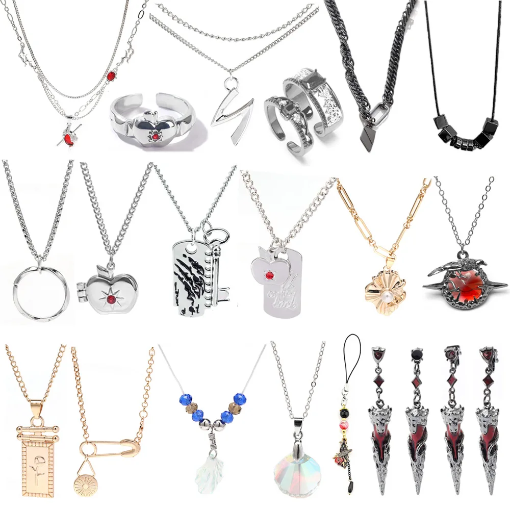 Love and Deepspace Caleb Rafayel Personality Couple Fashion Necklace Wolf Claw Cosplay Pendant Clavicle Chain Holiday Gifts