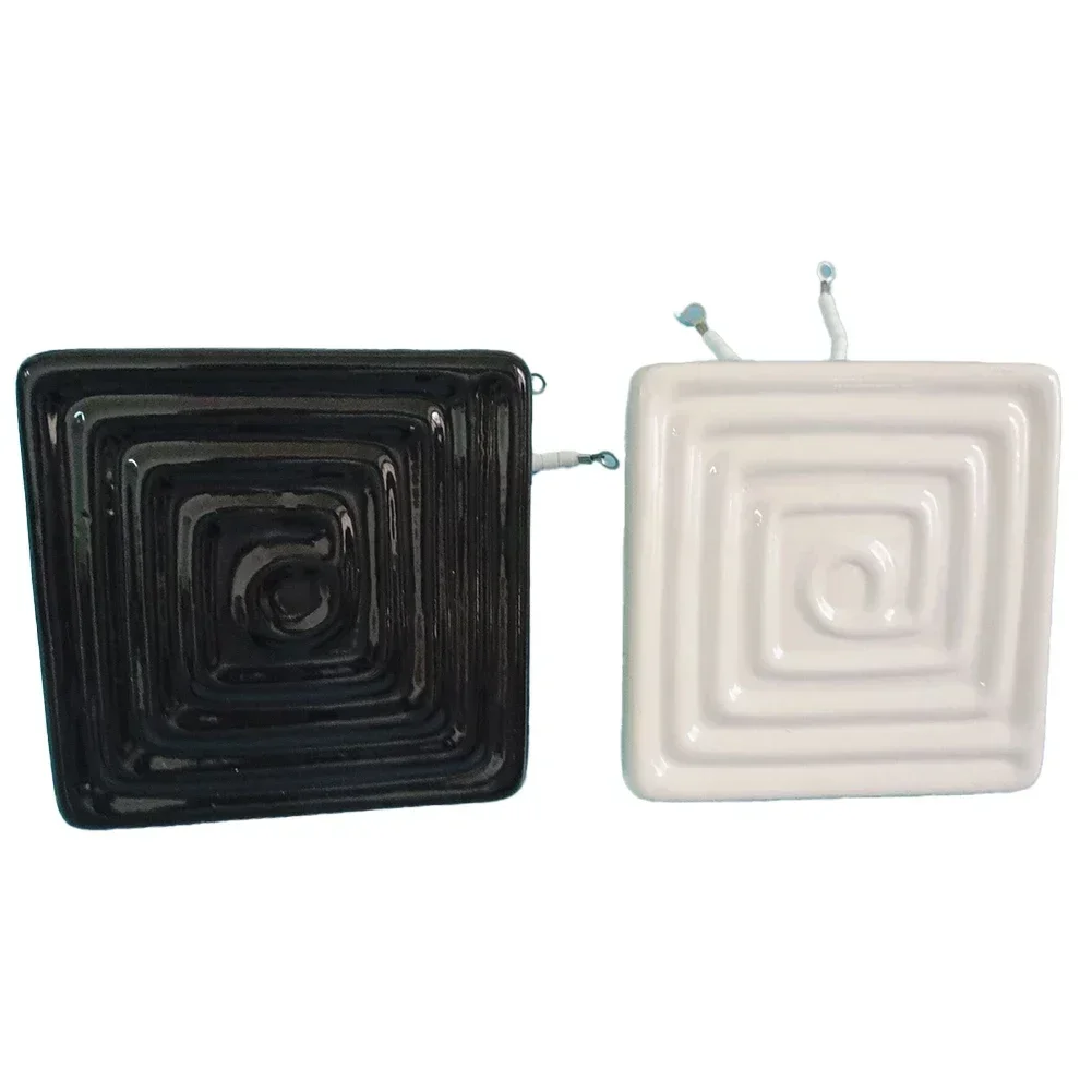 Infrared Heating Plate 120x120 Black/white (400W/500W650W) For Vacuum Forming Machine Ceramic Heater Heating Plate