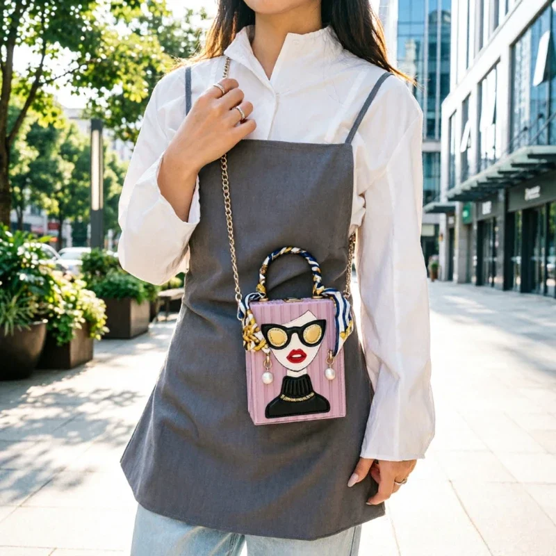 Unique Fashionable Crossbody Bag For Women Stylish Vintage Leather With Large Capacity And Trendy Logo