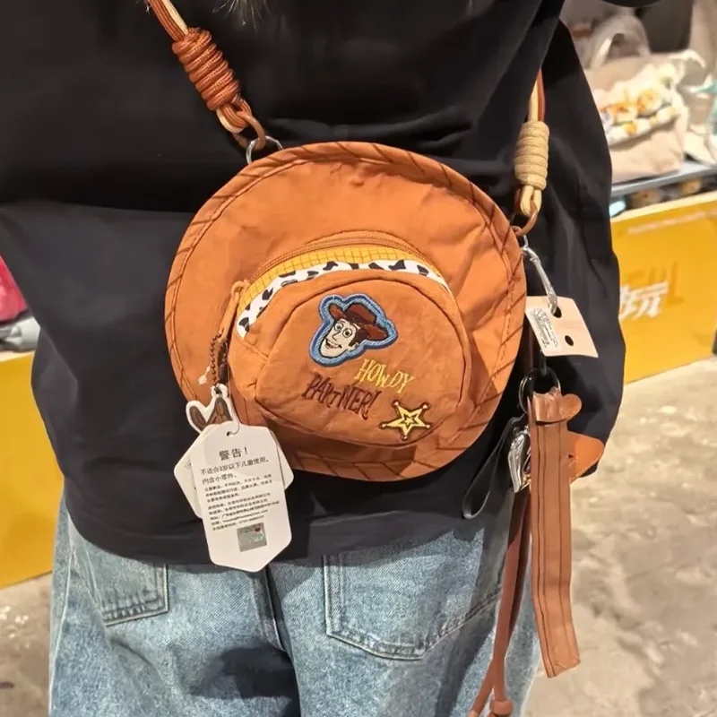 

Kawaii Toy Story Disney Woody Shoulder Bag Cute Woody Hat Series Cute Shoulder Bag Cartoon Anime Shoulder Bag Girl Gift