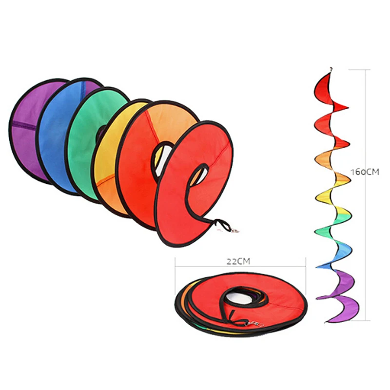 أعلام ملونة للمخيم في الهواء الطلق ، خيمة تخييم ، طاحونة هوائية لولبية قابلة للطي ، دوار رياح ، مخيمات ، ديكور ، سفر ، زخرفة منزلية