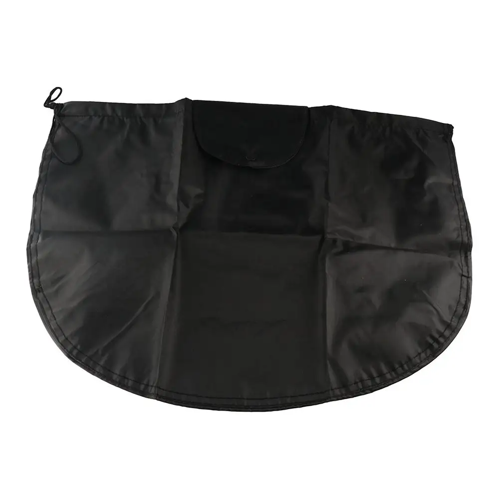 

Large Capacity Motorcycle Helmet Bag Waterproof Drawstring Helmet Storage Bag Closing Buckle Black Nylon Helmet Lid Protect Bag