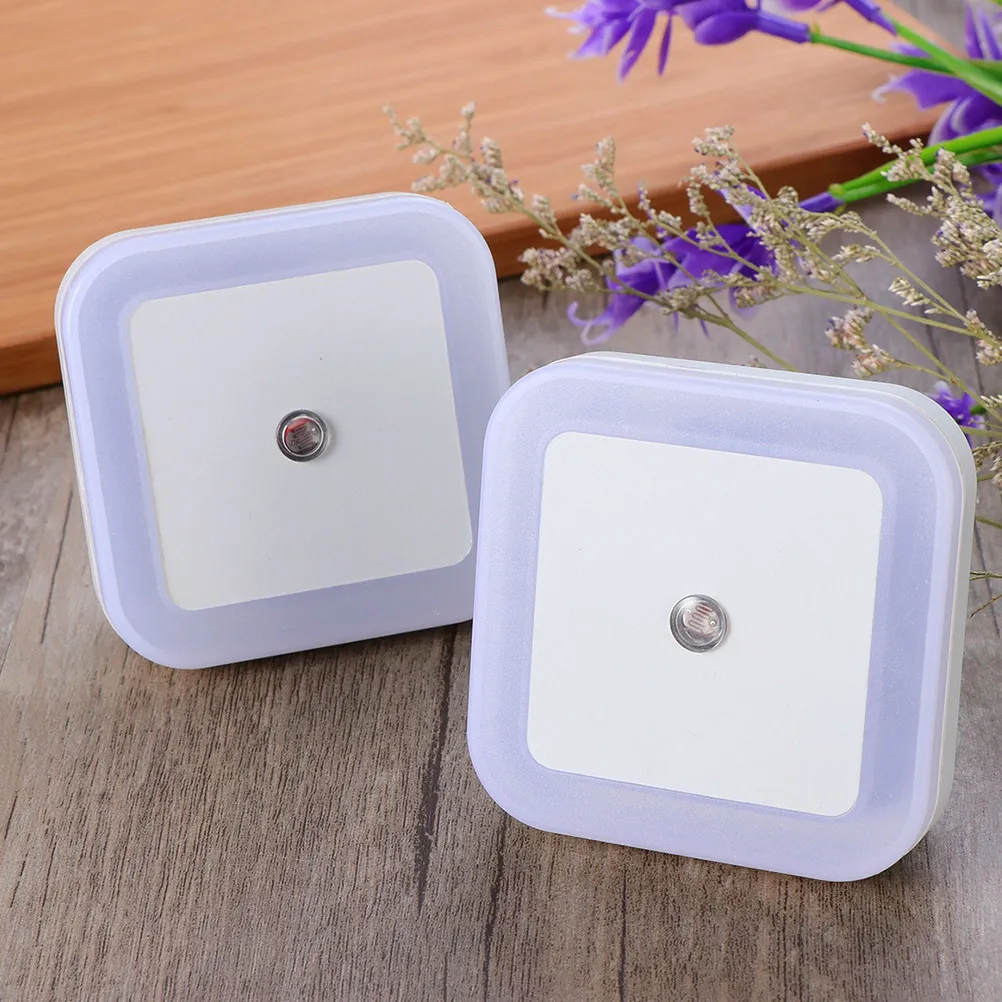 

Набор из 6 светодиодных ночников с датчиком движения, лампы для кормления, с вилкой стандарта США, для спальни, детской, офиса, маленькие ночники