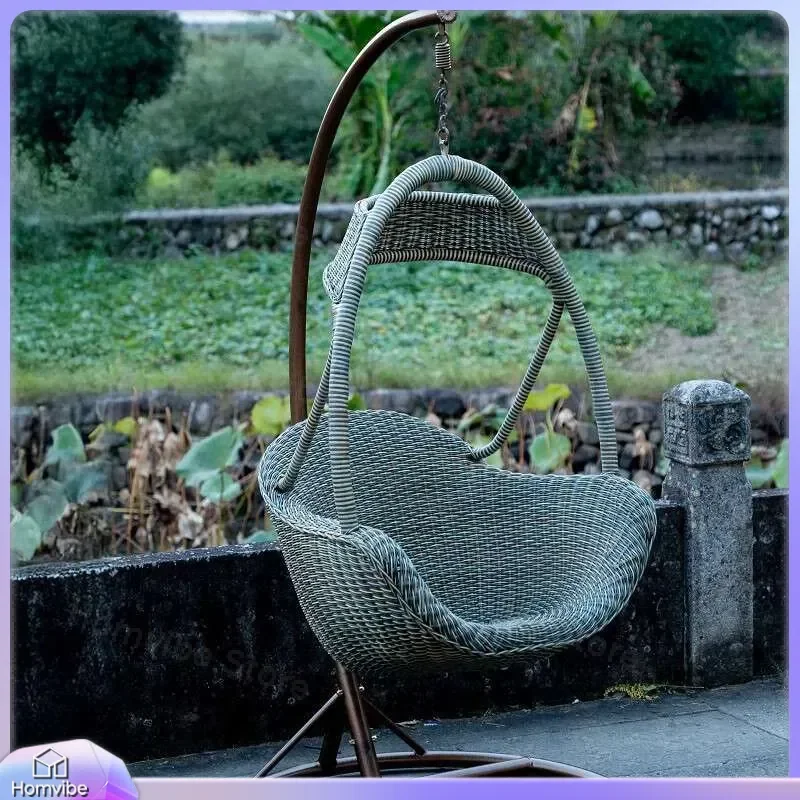 Hanging Chair Balcony Swing Indoor Outdoor Patio Hammock Seat Bird Nest Cradle Single Home Garden Furniture Relaxing Pod