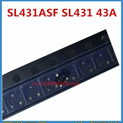 

Оригинал 20 шт./SL431ASF SL431 43A SOT23-3