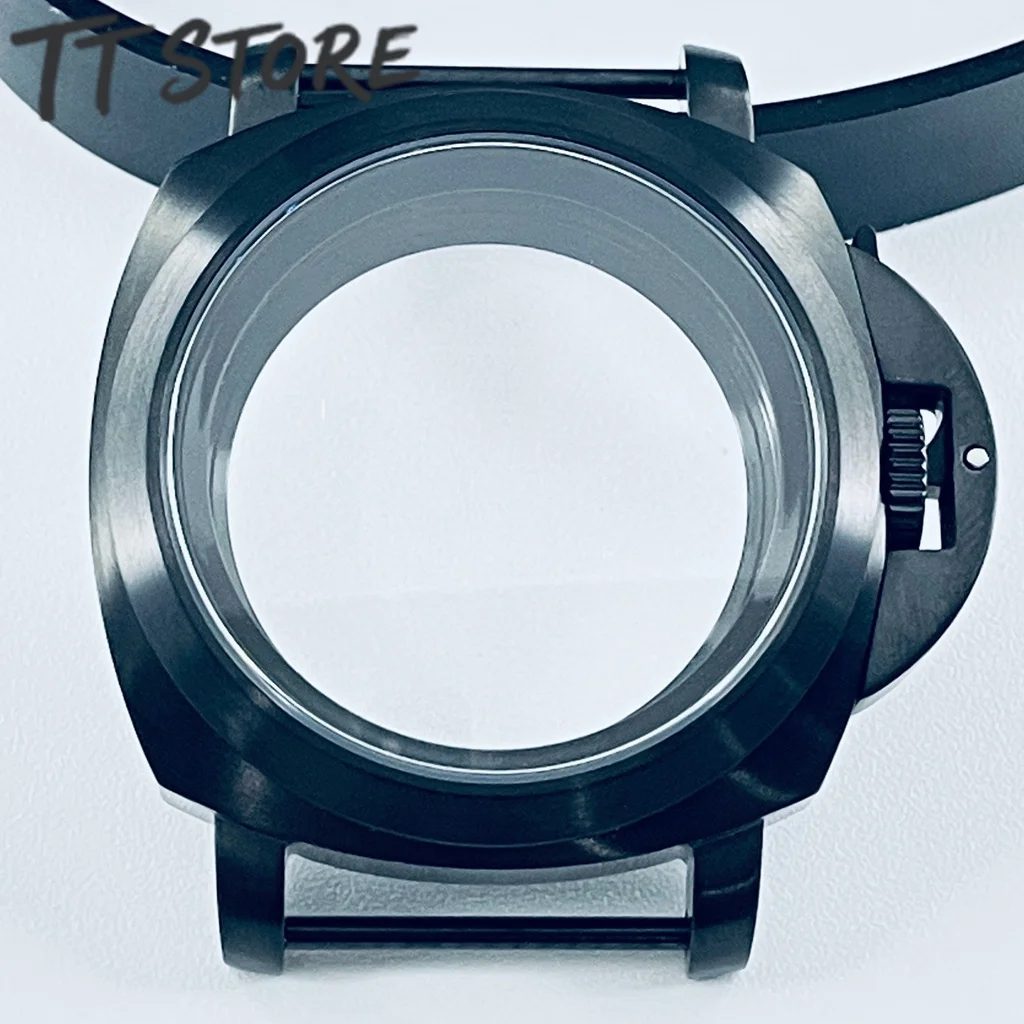 

40MM Stainless Steel Watch Case with Sapphire Crystal NH35 NH36 4R36 7S26 7002 Movement Compatible Watch Accessories with Handle