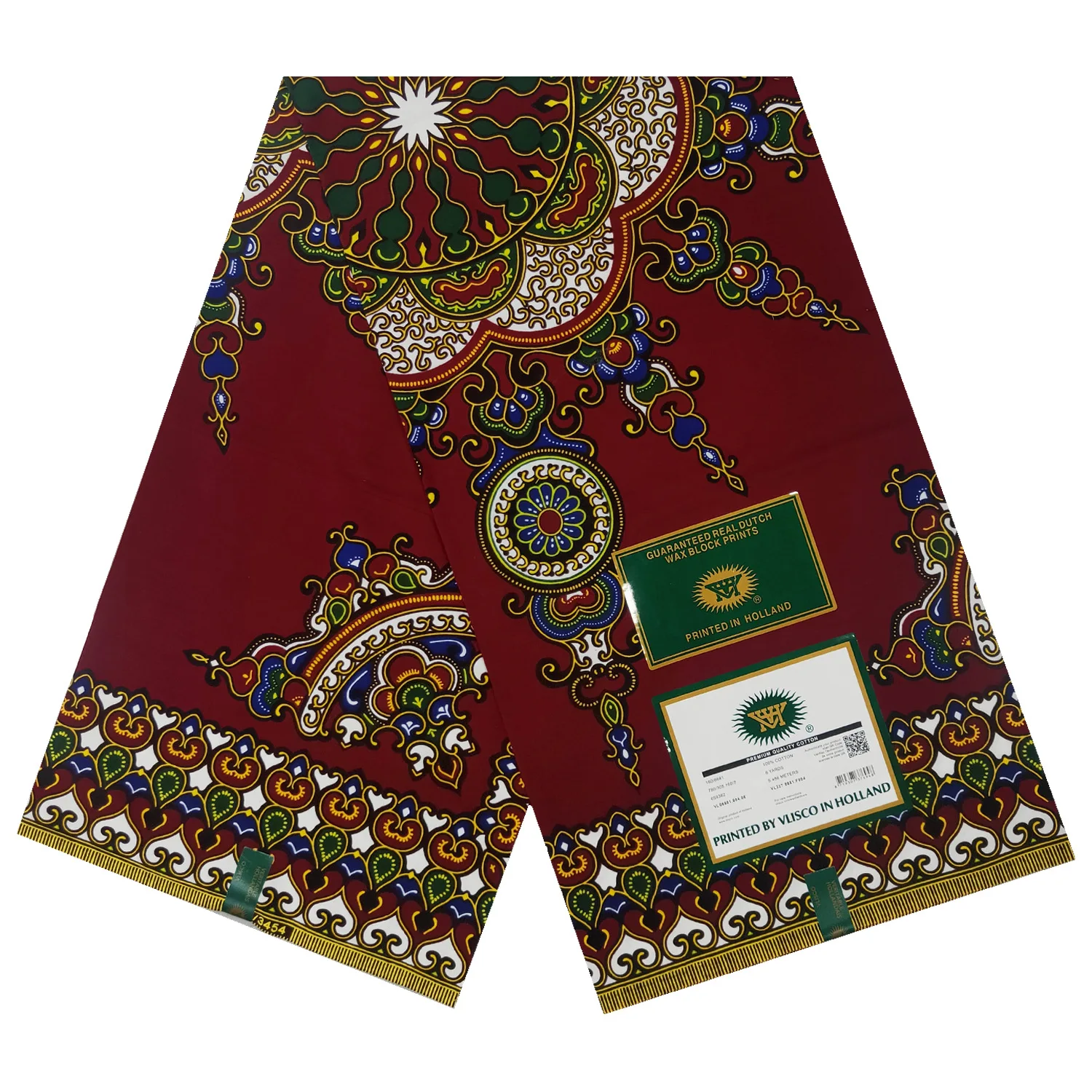 

2025 new Hot Sale 100% Cotton Latest Ankara Batik Cloth Available for Dress High End African Batik Printed Soft Dutch Cloth