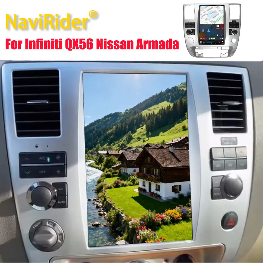 For Infiniti QX56 Nissan Armada 2008-2015 Wireless Carplay 12.1
