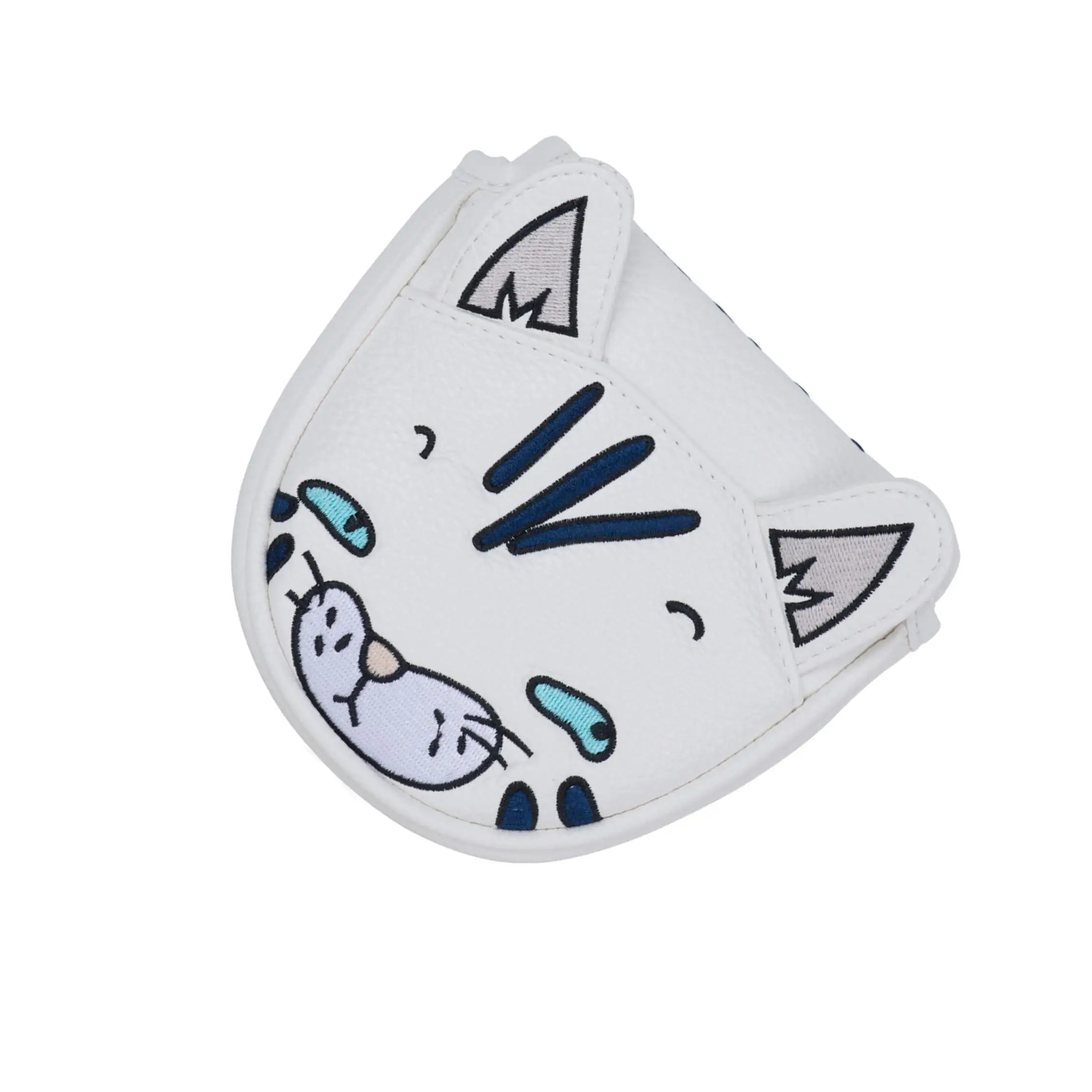 

Застежка для гольфа, молоток, клюшка, чехол на голову, вышитая искусственная кожа