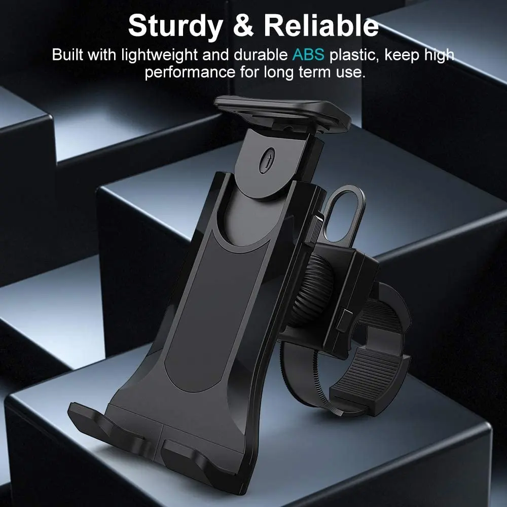 Universal Bicycle Scooter Tablet Mount 4-11 Inch Indoor Gym Treadmill Handlebar Tablet Cellphone Holder Stand For iPad iPhone