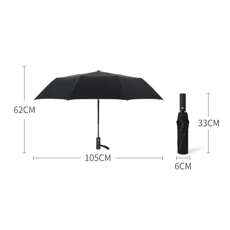 12 Bones Windproof Double Layer Resistant Umbrella Fully Automatic Rain Men Women Luxury Business Male Large Umbrellas Parasol