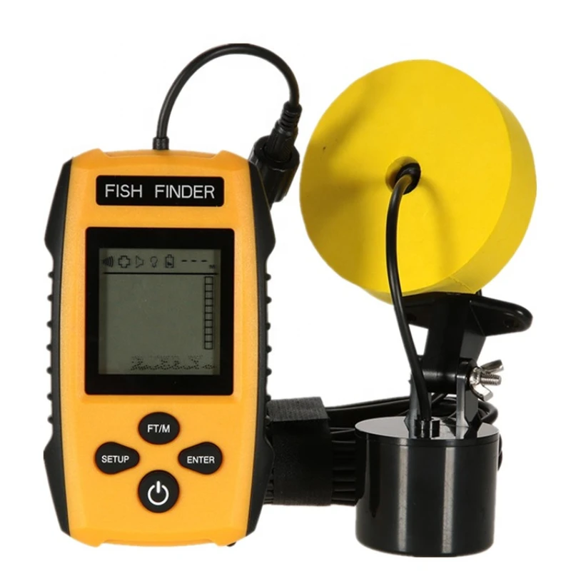 

Wired Portable Fish Finder sonar Alarm Sensor Can Detect Grass Rocks on the Bottom of the Sand Sea with Cable