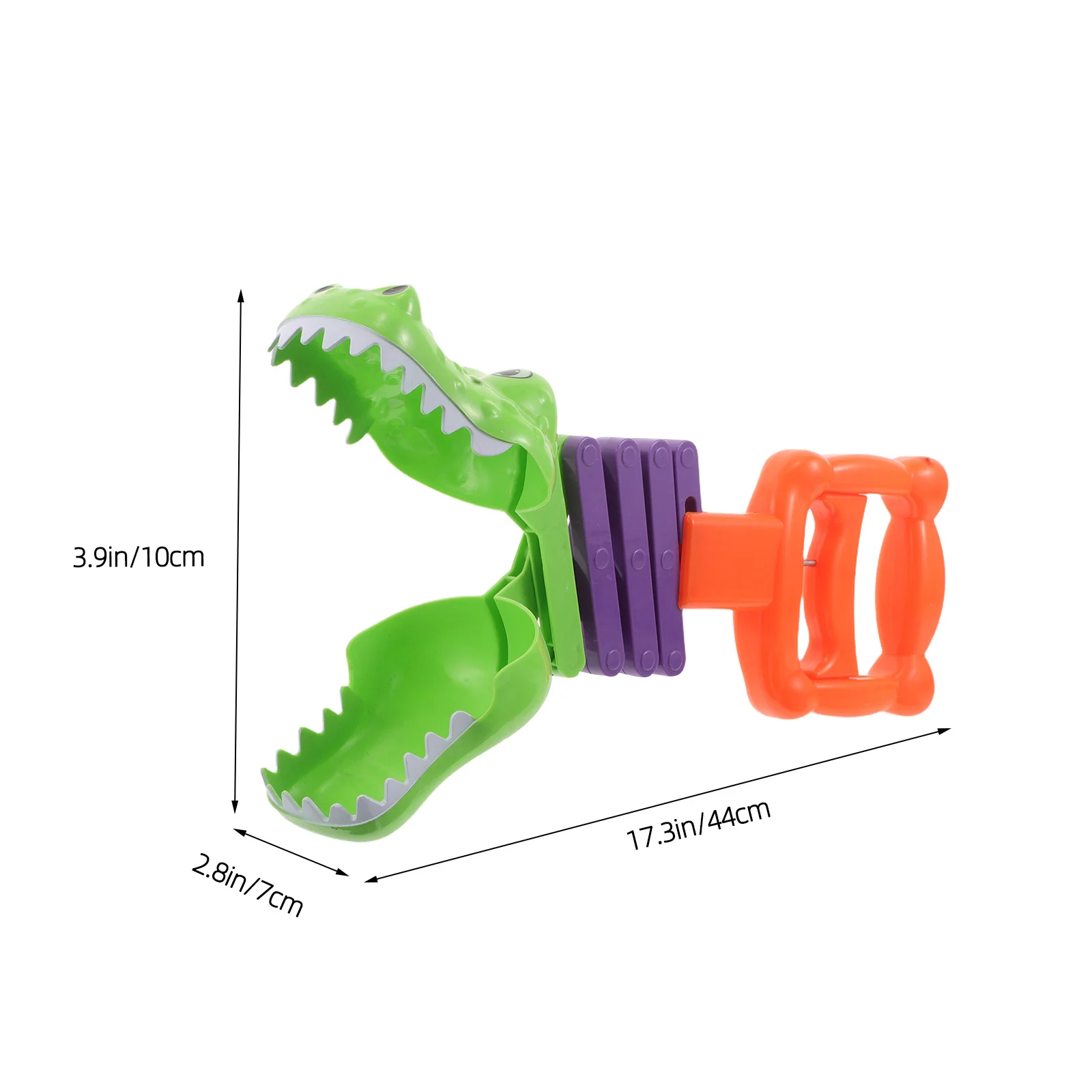 أداة لعبة التمساح التفاعلية الممتعة للأطفال - أداة لعبة التمساح القابلة للتمدد لصالح الحفلات وتطوير المهارات التعليمية