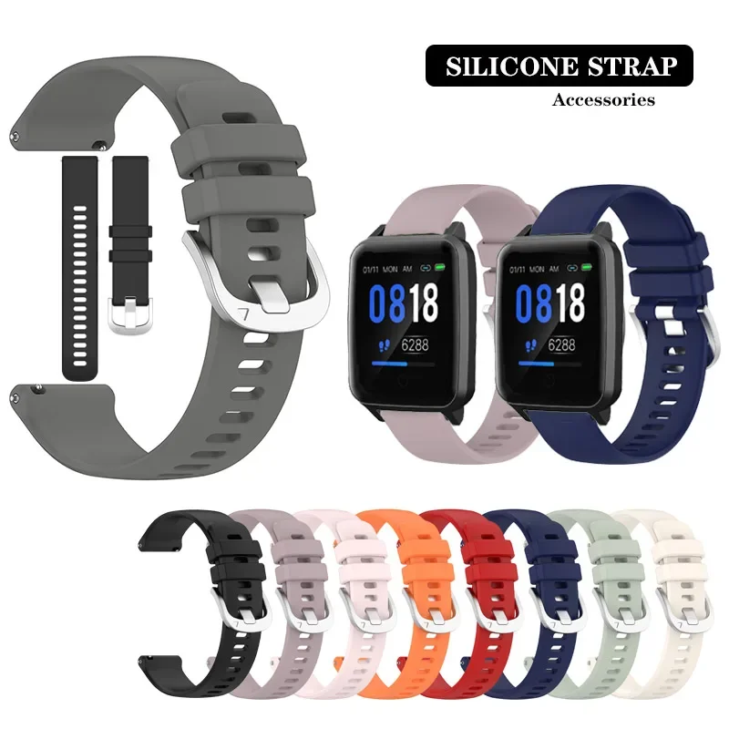 20Mm Silicone Strap…